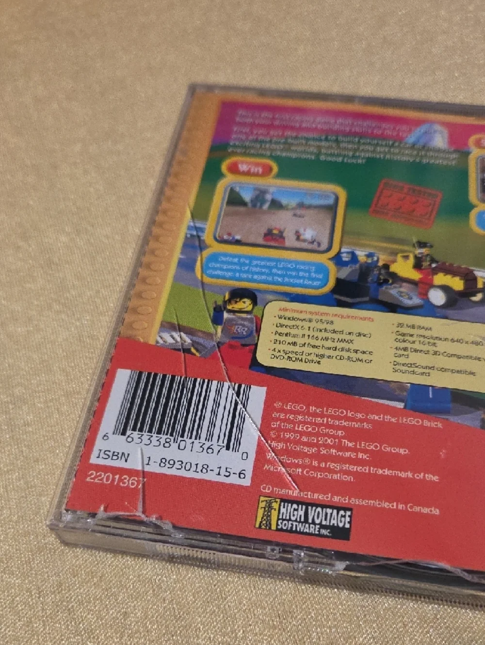 Lego Masterpiece Lego Racers Game - Picture 4 of 4